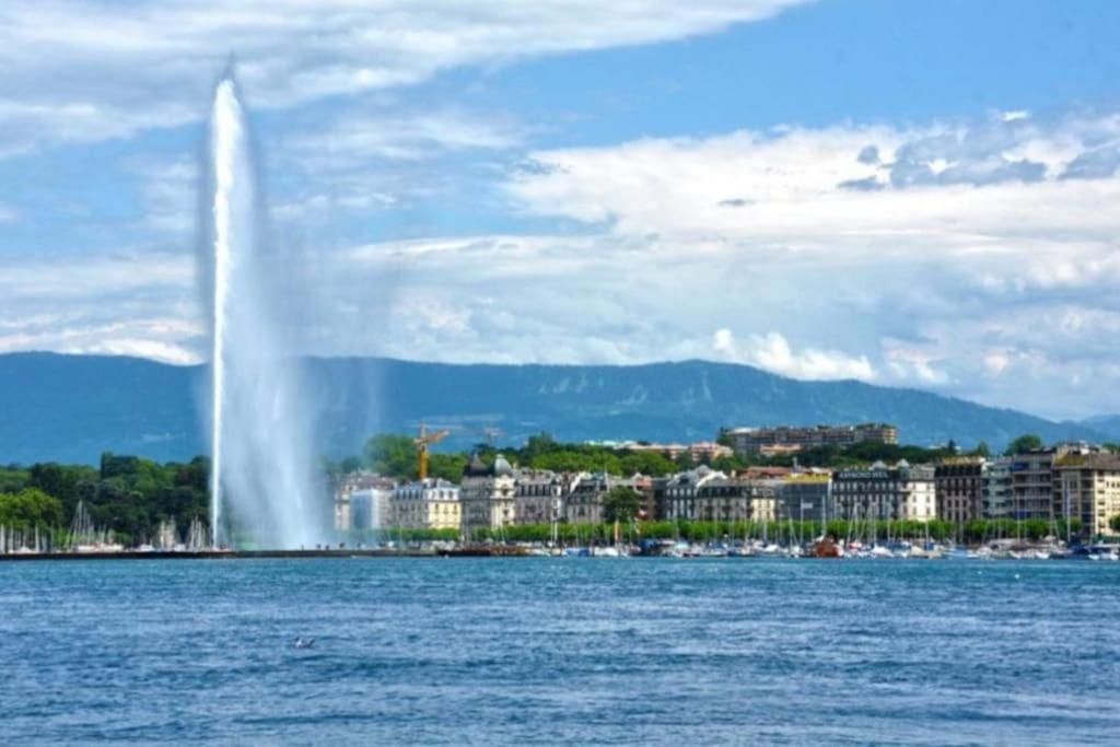 Appartement Modern'Blue - Gare Annemasse A 3Min-Geneve Acces Direct Extérieur photo